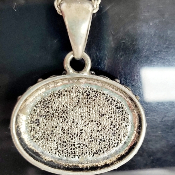 Purple Charoite stone pendant necklace - Picture 4 of 6